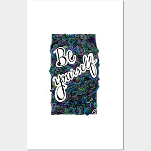 Be Yourself Posters and Art